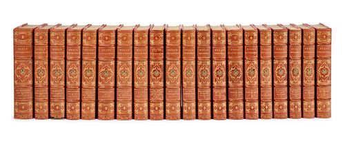 [BINDINGS]. Chefs-D'Oeuvre du Roman Contemporain. Philadelphia: for Subscribers by George Barrie & Sons, [1900]. LIMITED EDITION.
