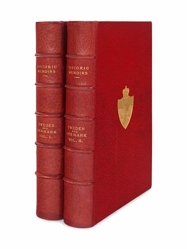 BROWN, John. Memoirs of the Courts of Sweden and Denmark. Philadelphia: George Barrie & Son, n.d. LIMITED EDITION.