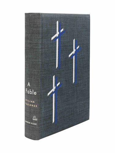 FAULKNER, William (1897-1962). A Fable. New York: Random House, 1954.   FIRST EDITION, FIRST PRINTING, LIMITED EDITION, SIGNED BY FAULKNER.