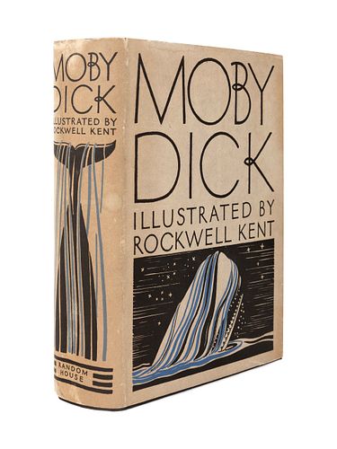 KENT, Rockwell (1882-1971), illustrator. -- MELVILLE, Herman (1819-1891). Moby Dick or The Whale. New York: Random House, 1930. FIRST TRADE EDITION.