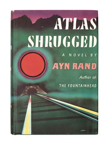 RAND, Ayn (1905-1982). Atlas Shrugged. New York: Random House, 1957. FIRST EDITION, FIRST PRINTING.