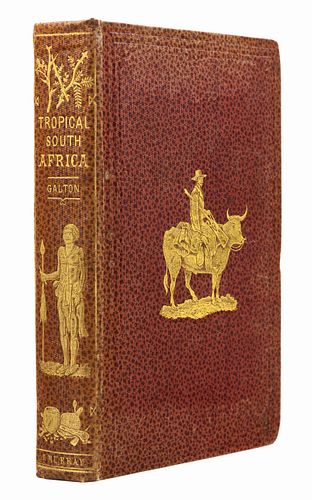 [TRAVEL & EXPLORATION]. GALTON, Francis, Sir (1822-1911). The Narrative of an Explorer in South Africa. London: John Murray, 1853. FIRST EDITION.