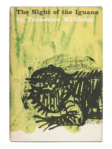WILLIAMS, Tennessee (1911-1983). The Night of the Iguana. New York: New Directions, 1962. FIRST EDITION.