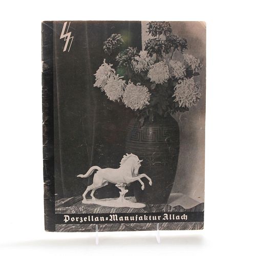 BOOK, 1938 CATALOG FOR PORZELLAN MANUFAKTUR ALLACH