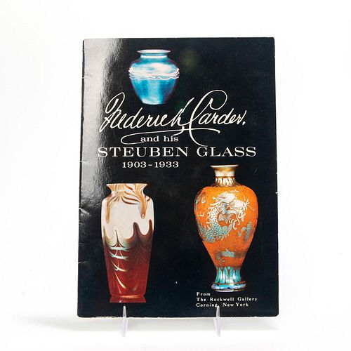 BOOK, FREDERICK CARDER AND HIS STEUBEN GLASS 1903-1933