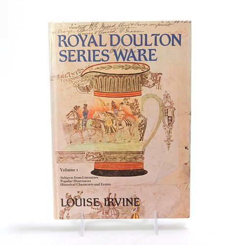 BOOK, ROYAL DOULTON SERIES WARE VOLUME 1 BY LOUISE IRVINE