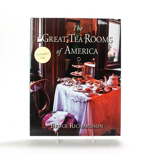 BOOK, THE GREAT TEA ROOMS OF AMERICA BY BRUCE RICHARDSON