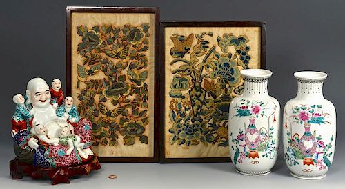 Chinese Republic Porcelains and Textiles