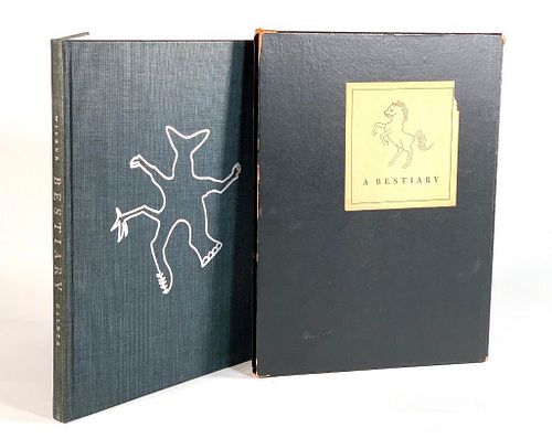 Wilbur, Richard. (ed.) A Bestiary, With Illustrations by Alexander Calder