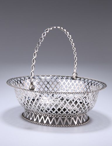 A GEORGE V SILVER BASKET by William Lister & Sons sold at auction on 28th  May | Bidsquare