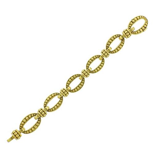 Kieselstein Cord 18k Gold Link Bracelet
