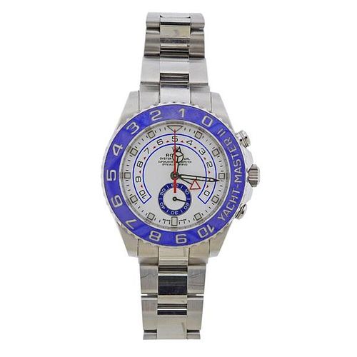 Rolex Yacht Master II Blue Bezel Steel Watch ref. 116680