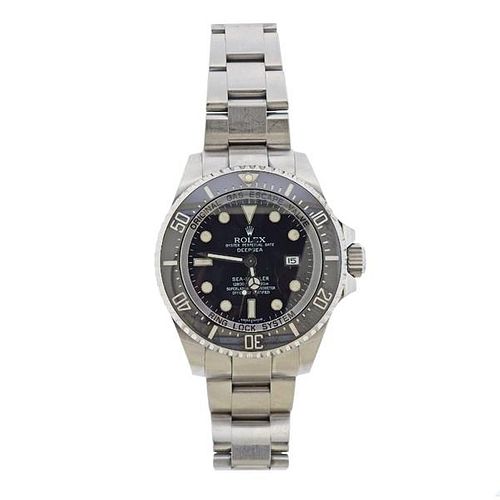Rolex Deep Sea Dweller Black Bezel Steel Watch ref. 116660