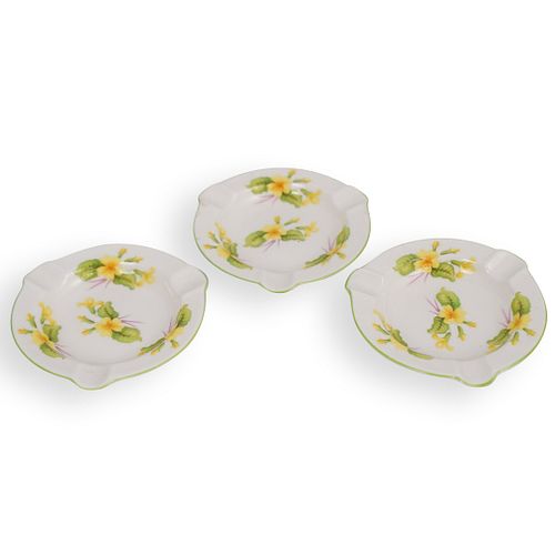 (3Pc) Shelley Porcelain Pin Dishes