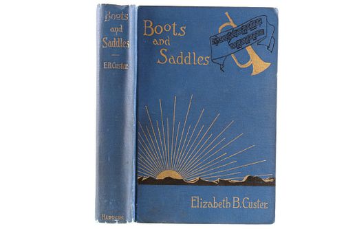 1913 Boots and Saddles by Elizabeth B. Custer