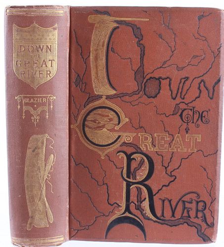 First Edition Down on the River by Willard Glazier