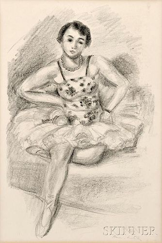Henri Matisse (French, 1869-1954)      Danseuse assise en haut