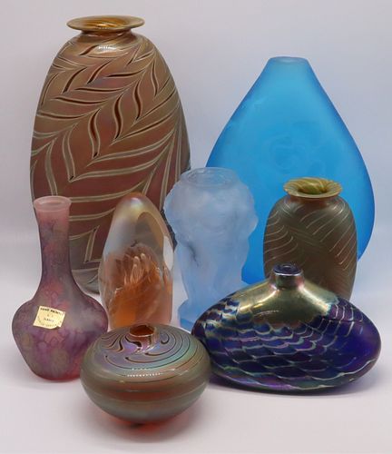Assorted Art Glass Including Lalique.