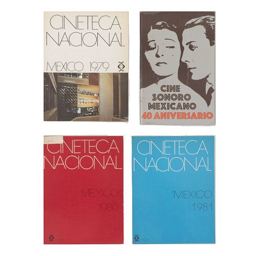 Cineteca Nacional. Cuadernos de la Cineteca Nacional. Testimonios para la Historia del Cine Mexicano / Guiones Clasicos del Cine. Pzs:9