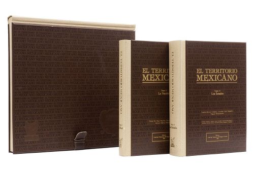 Ruiz Naufal, Víctor M - Lemoine, Ernesto... El Territorio Mexicano. México: Instituto Mexicano del Seguro Social, 1982. Pieces: 3.