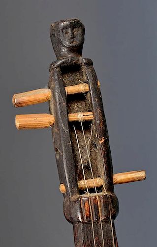 Folk Art Figural Fiddle