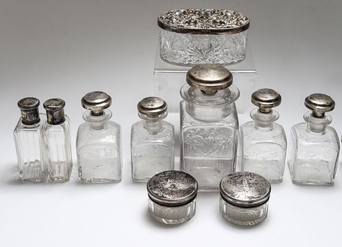 Glass Bottles & Jars incl. Ralph Lauren 10