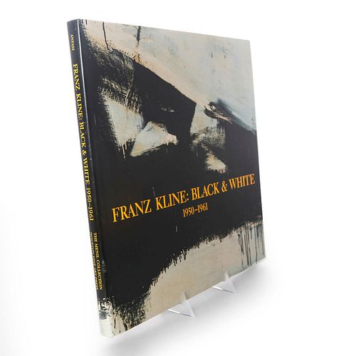 BOOK, FRANZ KLINE BLACK & WHITE 1950-1961