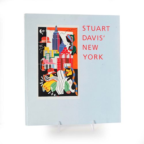 BOOK, STUART DAVIS' NEW YORK BY BRUCE WEBER