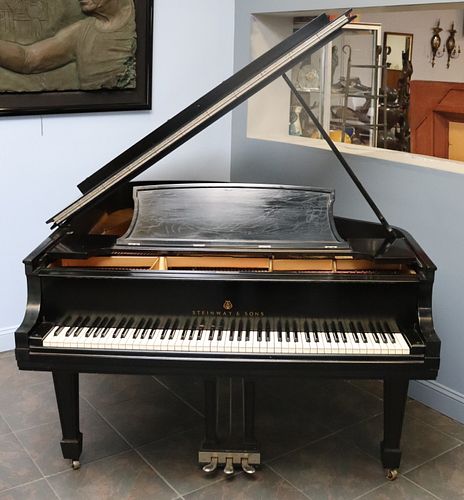 Steinway And Sons Model  L  Grand Piano