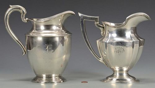 2 Sterling Silver Water Pitchers