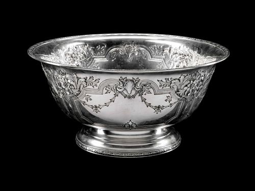 An American Silver Footed Bowl