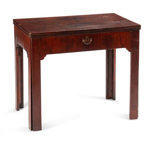 A George III Mahogany Architect's Table
Height 29 1/2 x length 34 1/2 x depth 22 inches.