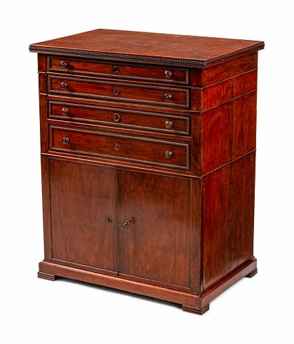 An English Rosewood Bar Cabinet
Height 40 1/2 x width 32 x depth 21 inches.