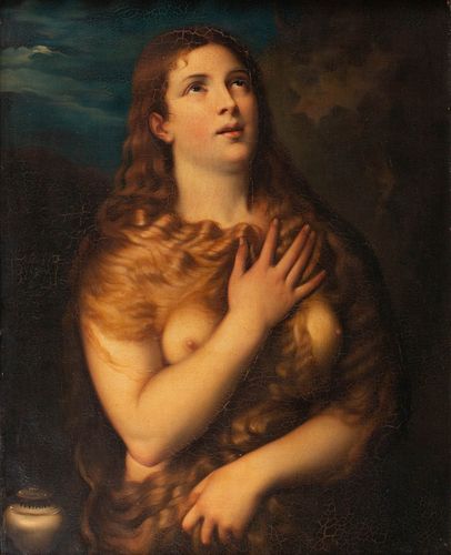 After Titian (Italian, 1488-1576), The Penitent Magdalene 