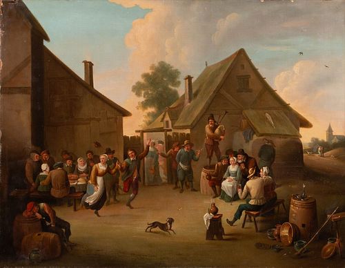Dutch School, 18th/19th Century
Gathering for the Holiday