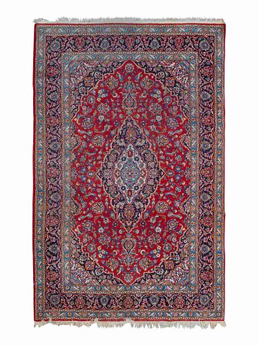 A Kashan Carpet
137 x 93 inches.