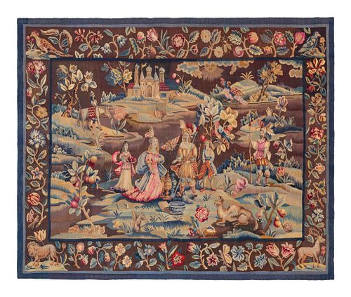 An English Tapestry
72 x 90 inches.
