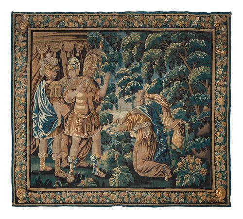 A Flemish Verdure Tapestry
113 x 132 inches.
