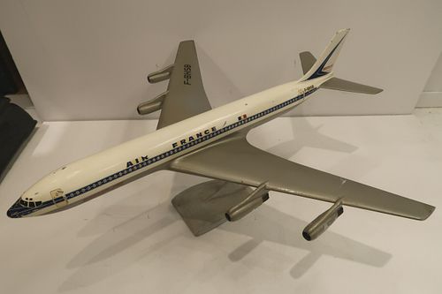 Large Boeing 707 Air France Travel Agency Model