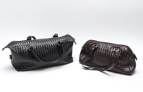 T. Anthony, Ltd. Woven Leather Handbags, 2