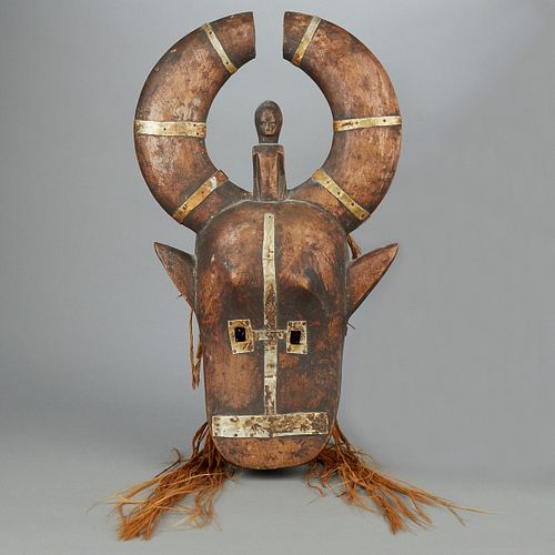 Bambara Bamana Buffalo African Mask Mali