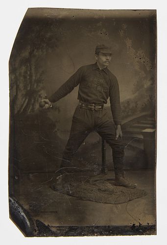 Tintype of Pitcher