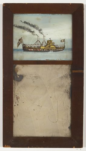 Two-Part Mirror with Sidewheeler
