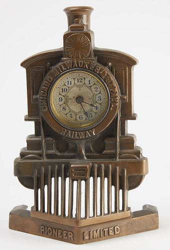 Scarce Railway Souvenir Clock
