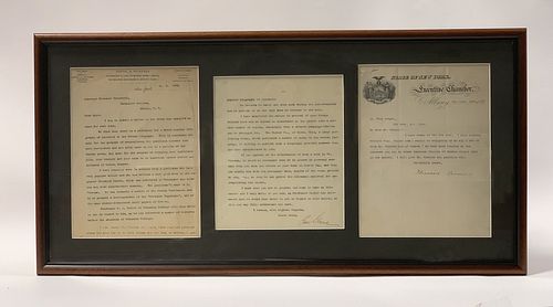 Teddy Roosevelt 1899 Signed Letter