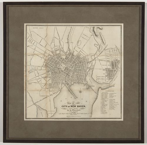 Map of The City of New Haven from Surveys