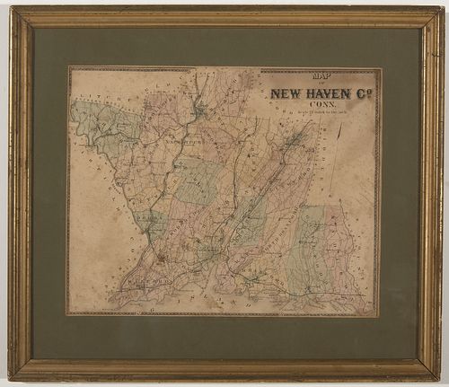 Early Map of New Haven