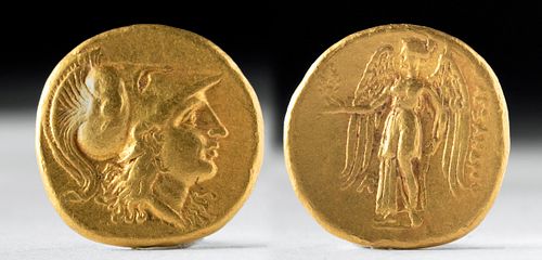 Greek Gold Alexander III Stater, 8.5 g