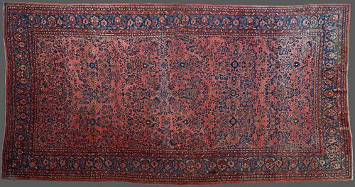 Oriental Carpet, 10' 3 x 18' 4. Provenance: from the Estate of Gertrude "Peggy" Logan Simpson Howcott, New Orleans, LA.