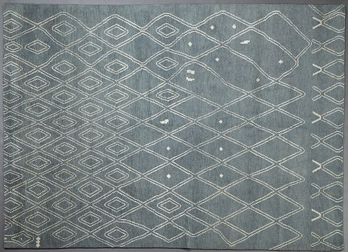Moroccan Carpet, 8' 10 x 12'.